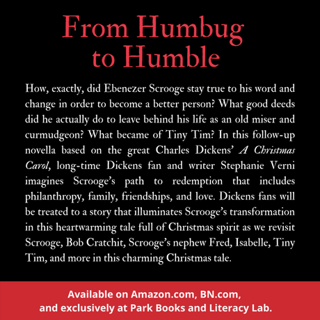 PUBLICATION DAY for From Humbug to Humble, A Christmas Book to brighten your holidays