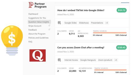 Quora partner program