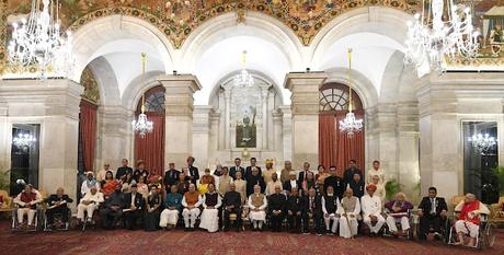 touching gesture !  - Padma Awards 2021 Manjamma Jogati