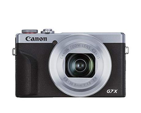 Canon PowerShot Vlogging Camera [G7X Mark III] 4K Video Streaming Camera, Vertical 4K Video Support with Wi-Fi, NFC and 3.0-inch Touch Tilt LCD, Silver