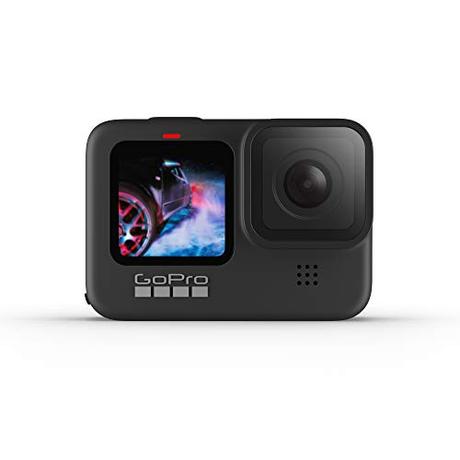 GoPro HERO9 Black – Waterproof Action Camera with Front LCD and Touch Rear Screens, 5K Ultra HD Video, 20MP Photos, 1080p Live Streaming, Webcam, Stabilization