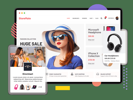 storemate wc-vendor WordPress theme