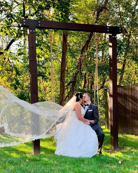 rustic wedding venues in new jersey outdoor bride groom