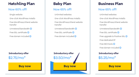 choose hostgator hosting plan