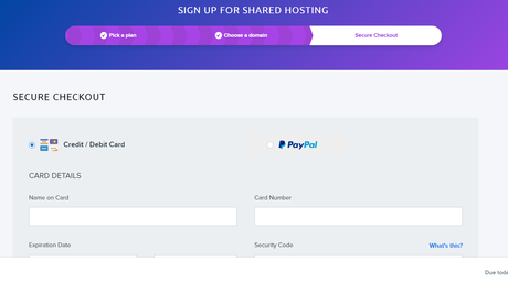 dreamhost checkout