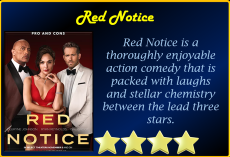 Red Notice (2021) Movie Review ‘Absolute Blast’