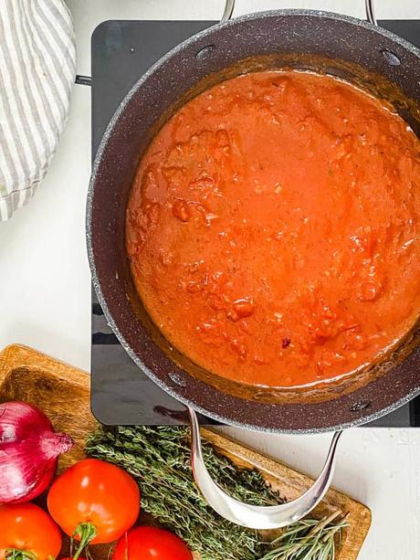 Keto Marinara Sauce (Low Carb, Vegan, Healthy)