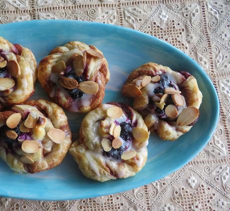 Blueberry Cheesecake Danish