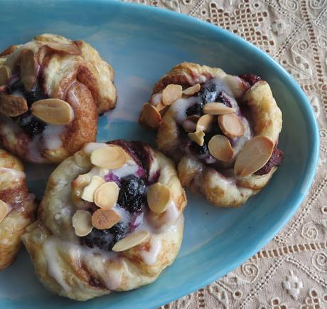 Blueberry Cheesecake Danish