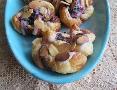 Blueberry Cheesecake Danish