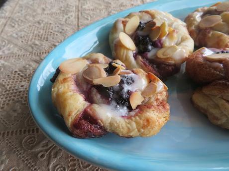 Blueberry Cheesecake Danish