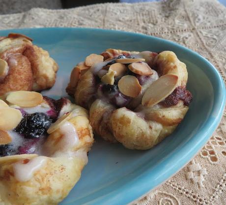 Blueberry Cheesecake Danish