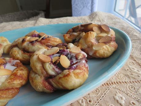 Blueberry Cheesecake Danish