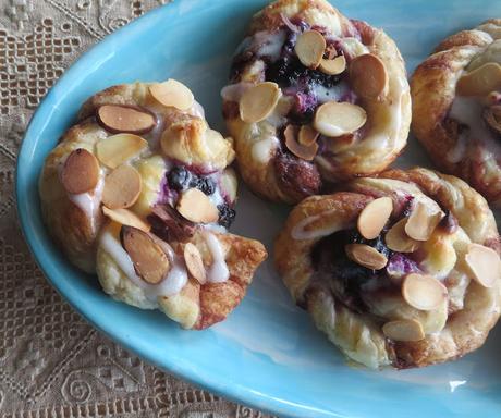 Blueberry Cheesecake Danish