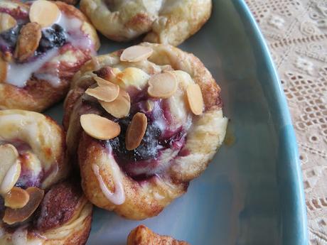 Blueberry Cheesecake Danish