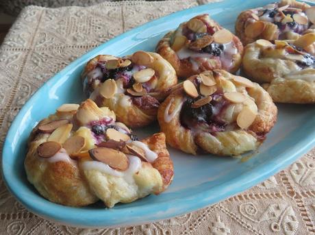 Blueberry Cheesecake Danish