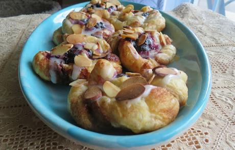 Blueberry Cheesecake Danish