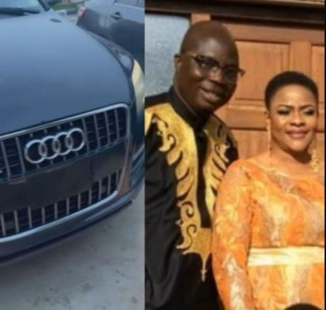 Nigerian Actor Mr Latin Receives Automobile Reward From His Spouse On His Birthday (Video)