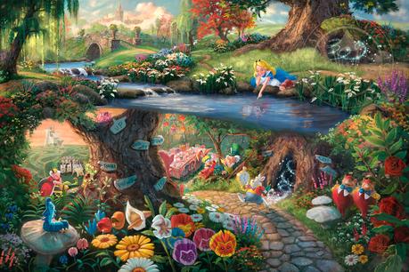Disney Alice in Wonderland – Limited Edition Canvas | Thomas Kinkade Studios