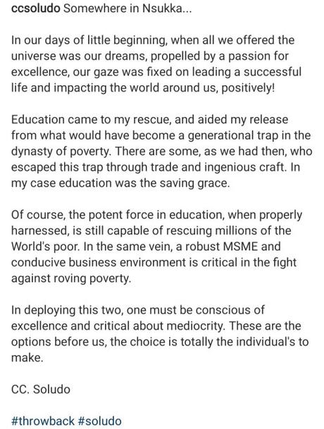 “Education Came to My Rescue”