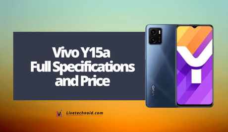 Vivo Y15a Full Specifications and Price