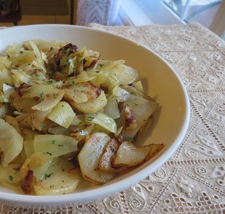 Fried Cabbage and Potatoes