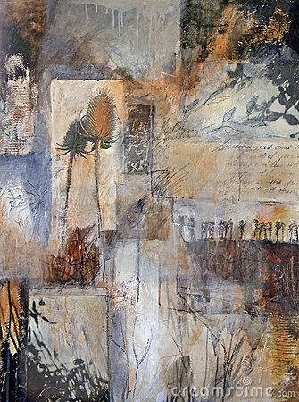 Making promises to employees and then giving them the boot? Mixed Media Painting With Nature Details Royalty Free