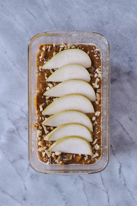 Pumpkin Pear Bread with Chocolate Chunks (Whole-Grain & Gluten-Free)