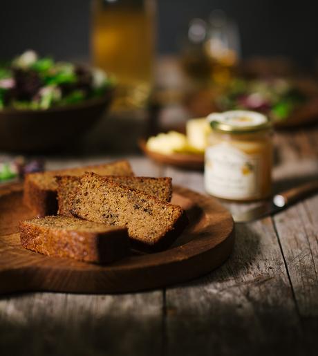 Pumpkin Pear Bread with Chocolate Chunks (Whole-Grain & Gluten-Free)