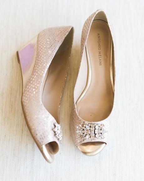 wedding wedges sparkle sequins with stones juliet young