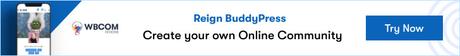 Reign BuddyPress Theme