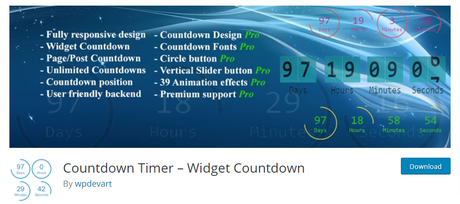 Countdown Timer - Widget Countdown