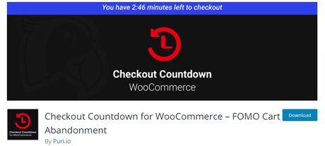 Checkout Countdown For WooCommerce