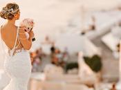 Antigoni's Teddy Santorini Glam Wedding