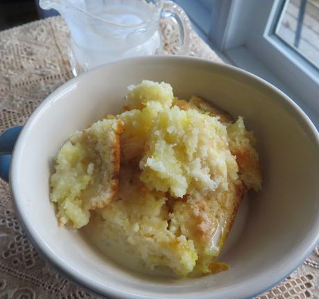 Lemon Biscuit Pudding