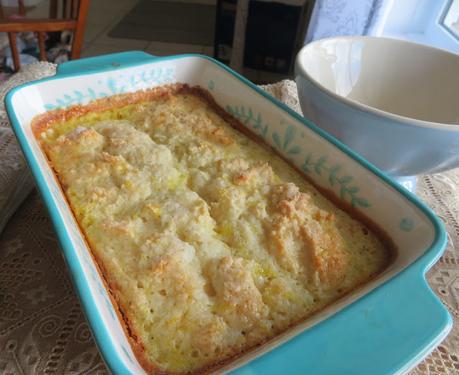 Lemon Biscuit Pudding