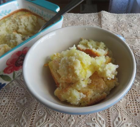 Lemon Biscuit Pudding