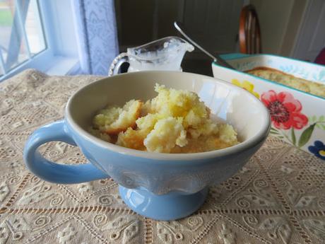 Lemon Biscuit Pudding