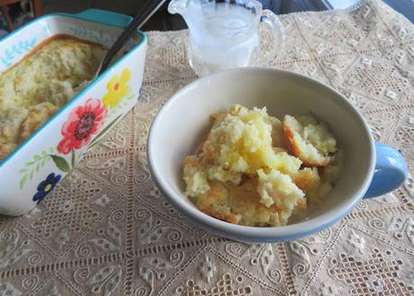 Lemon Biscuit Pudding