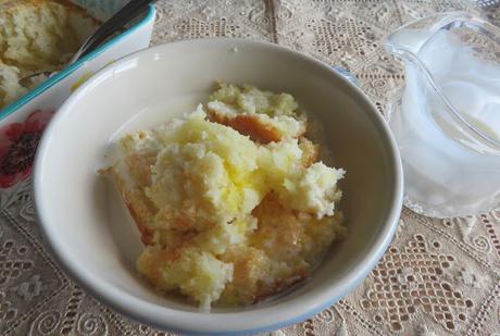 Lemon Biscuit Pudding