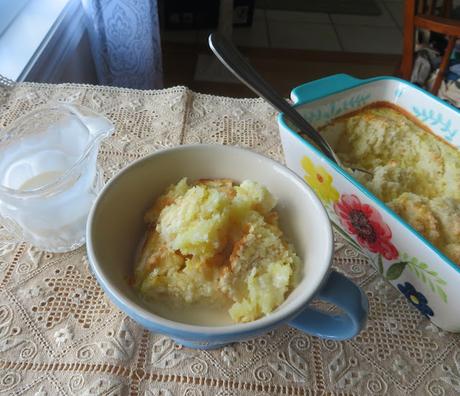 Lemon Biscuit Pudding