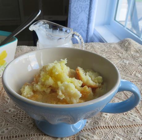 Lemon Biscuit Pudding