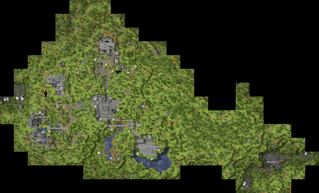 Dysmantle Map – All Regions