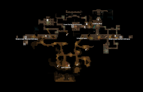 Dysmantle Map – All Regions