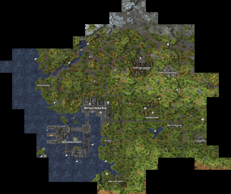 Dysmantle Map – All Regions