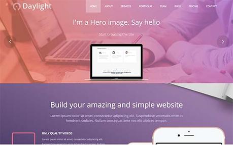 WordPress Theme: Daylight