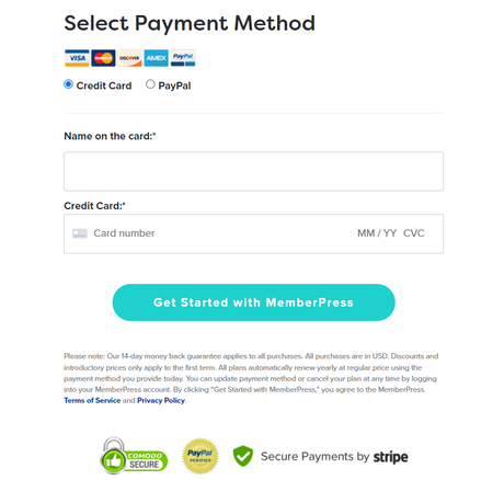 memberpress payment gateway