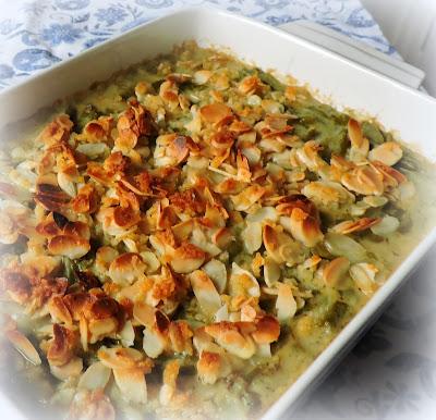 Green Bean & Almond Casserole