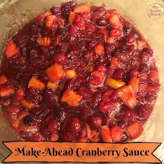 Make-Ahead Cranberry Sauce ~ The Dreams Weaver