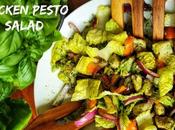 Healthy Chicken Pesto Salad
